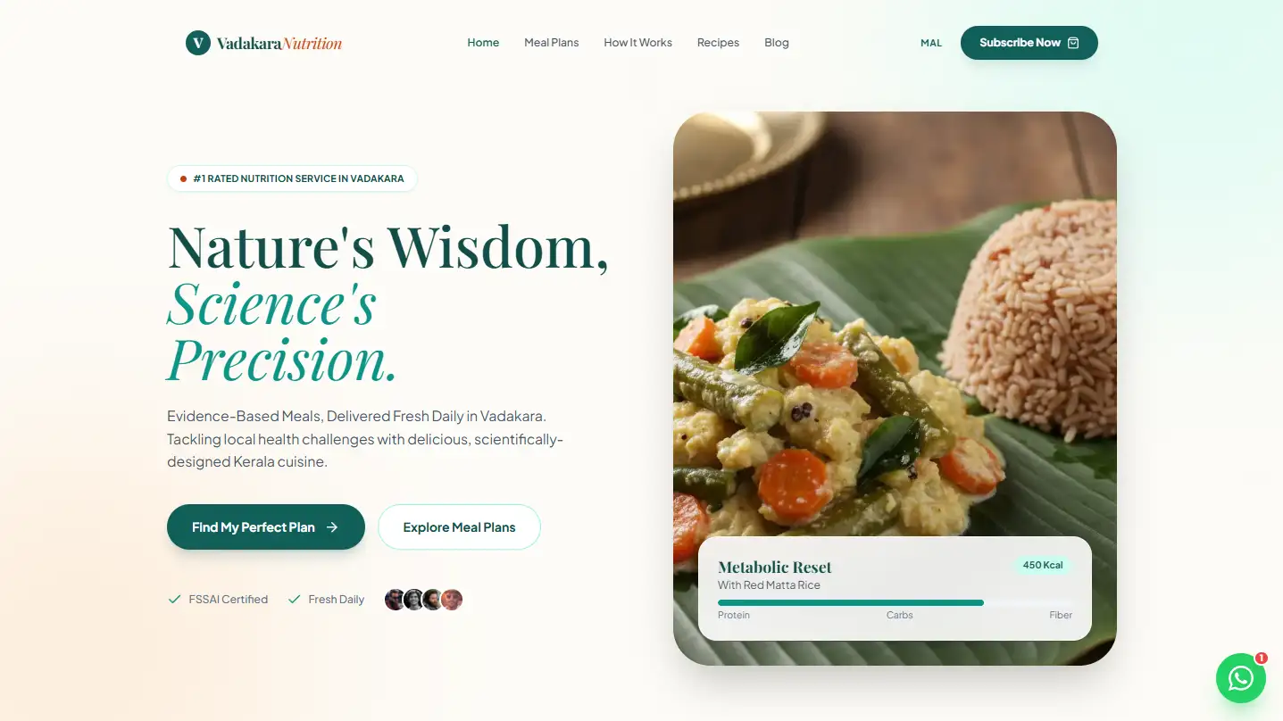 Vadakara Nutrition project preview